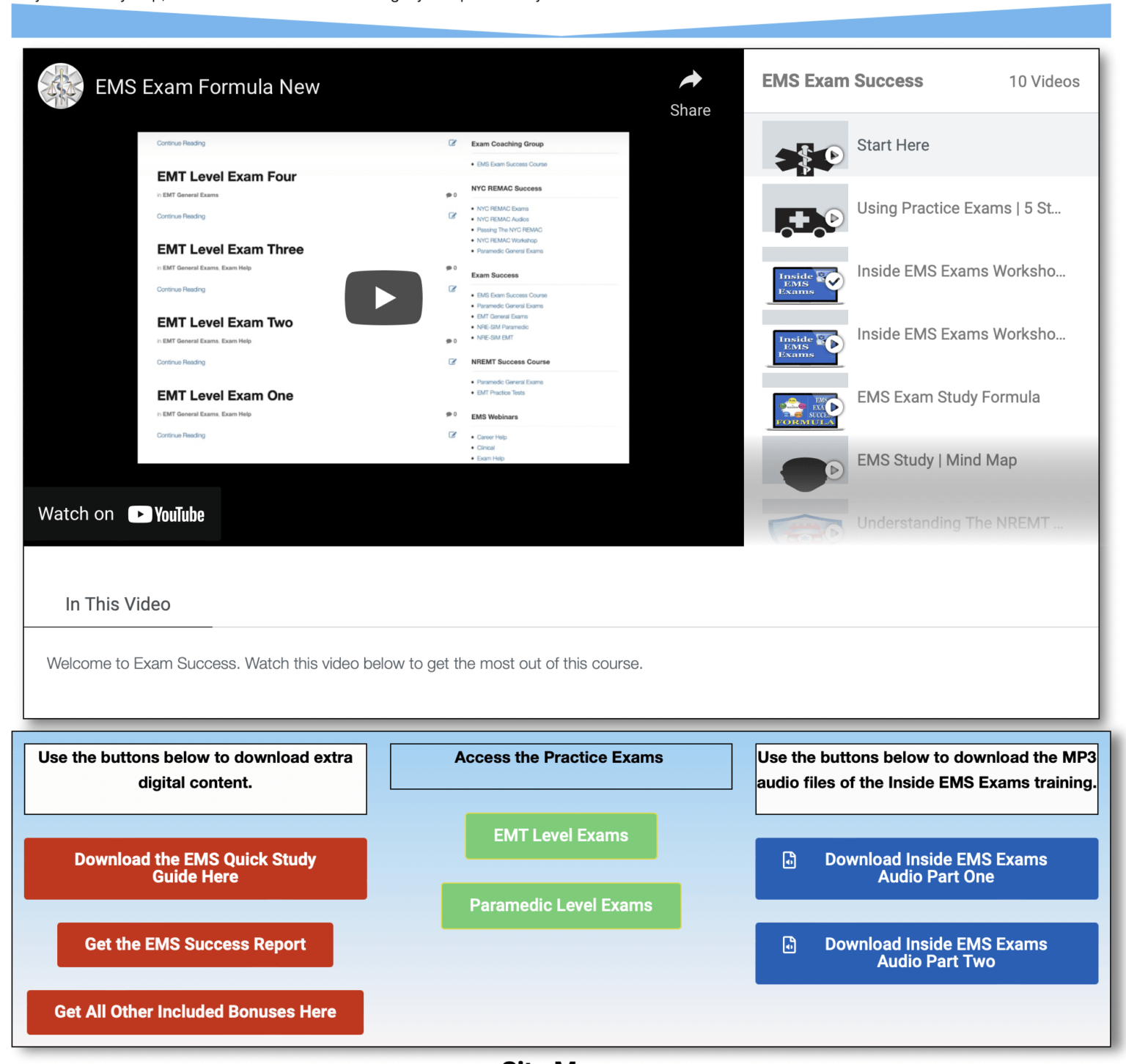 EMS Exam Success Package | The Study Formula | EMS SEO